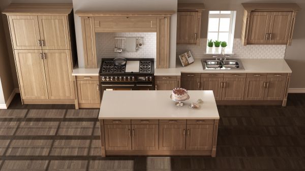 Pine Cabinets Installation in Marble Falls