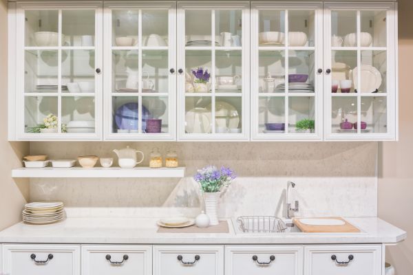 Glass Cabinets Installation in Marble Falls